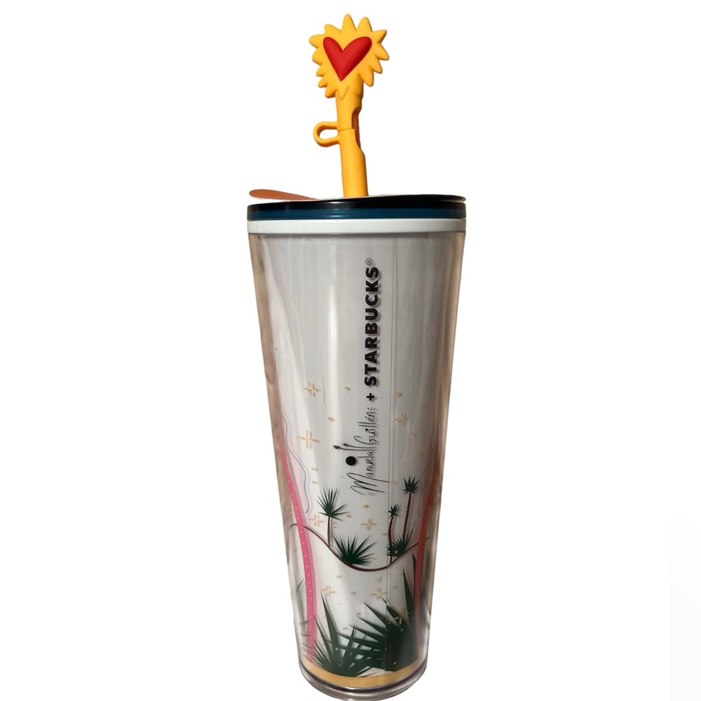 Starbucks Manuela Guillen Fall 2023 24oz
Venti Tumbler Sun Topper